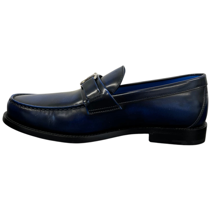 Men's Lv Buckle Major Loafers Navy Size EU 39 / UK 5