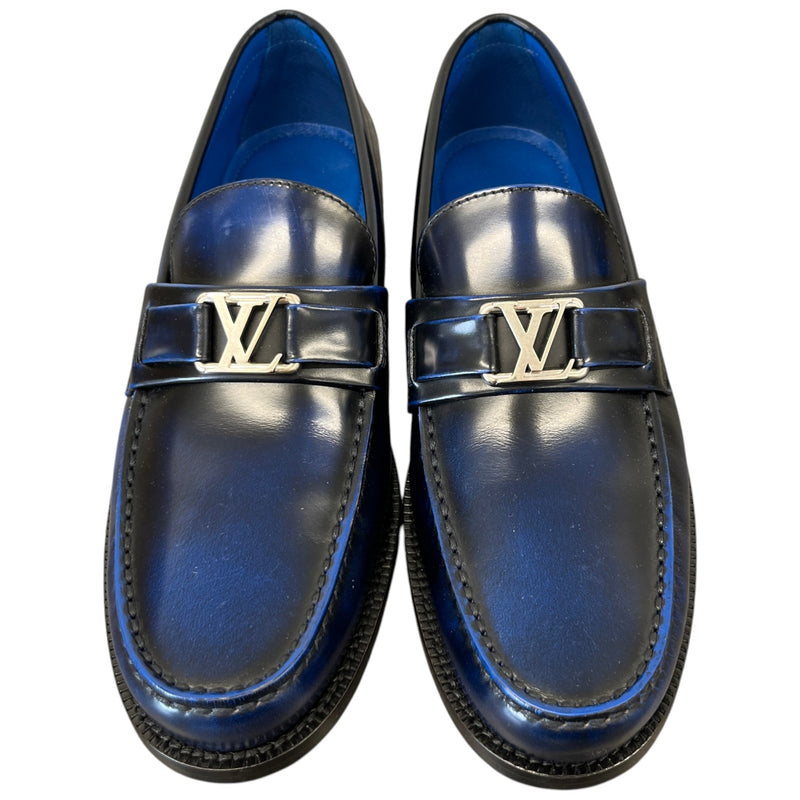 Men's Lv Buckle Major Loafers Navy Size EU 39 / UK 5