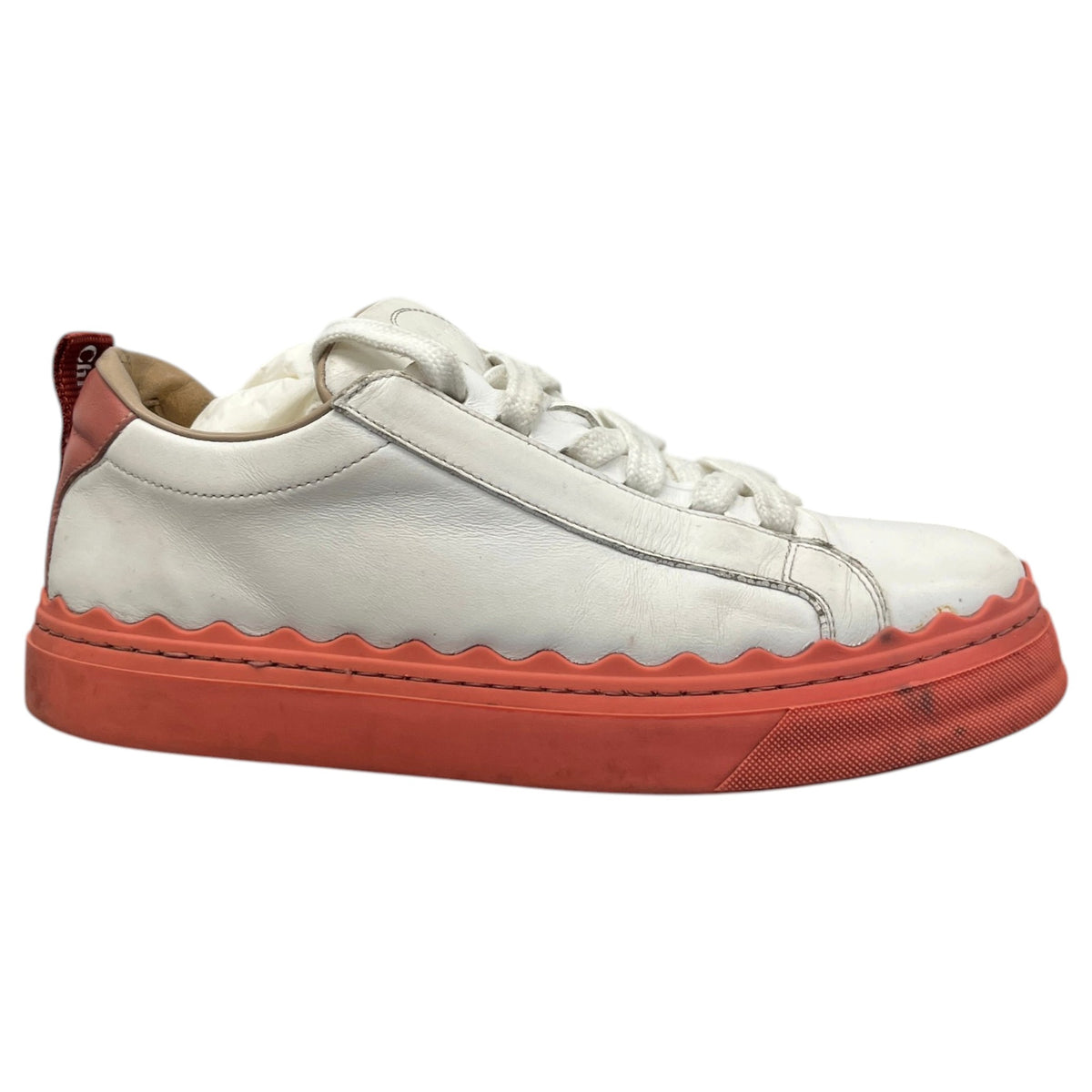 Women's Lauren Low Trainers White Size UK 6 / EU 39 - Photo 1
