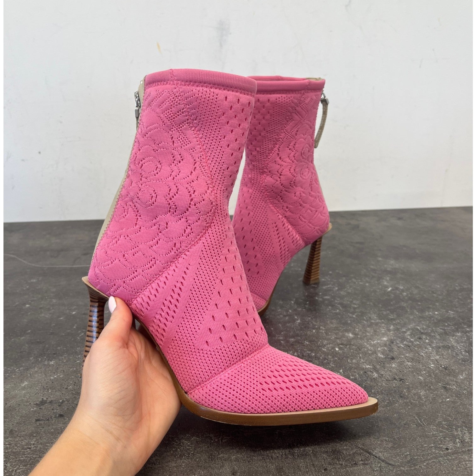 Women's Ffame Boots Pink Size EU 36.5 / UK 3.5 - Photo 11