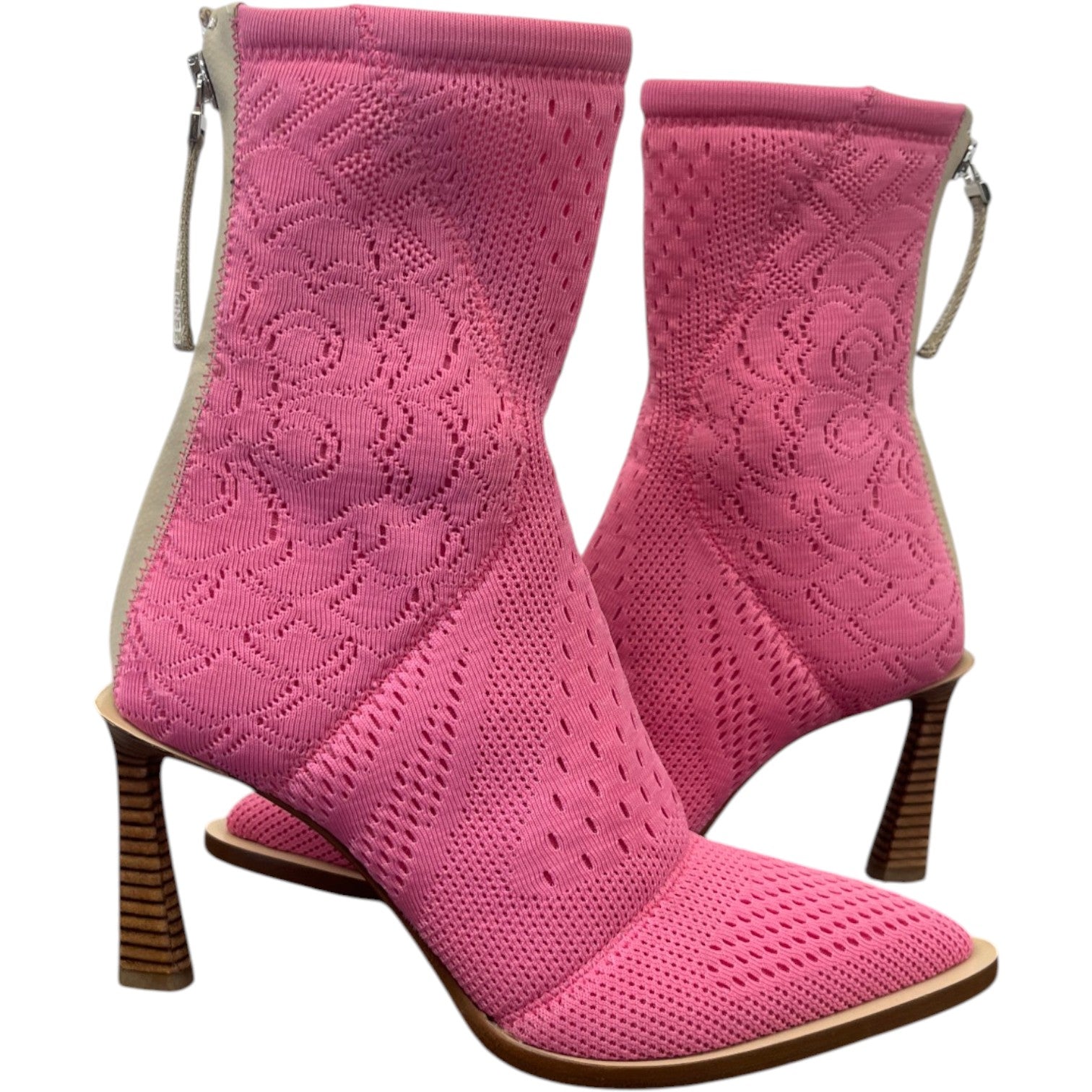 Women's Ffame Boots Pink Size EU 36.5 / UK 3.5 - Photo 3