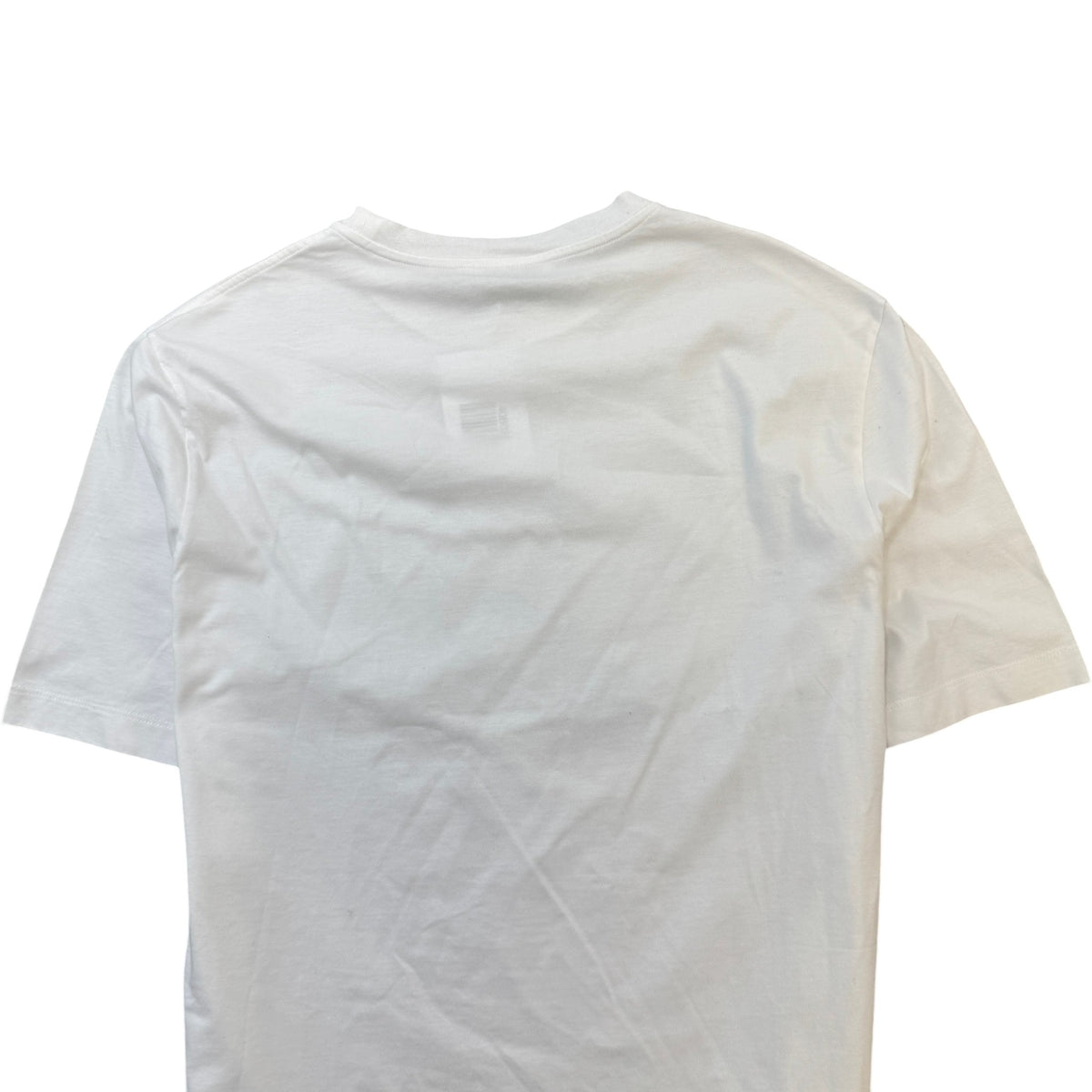 Men's Quarterb'H Print T-Shirt White Size L - Photo 5