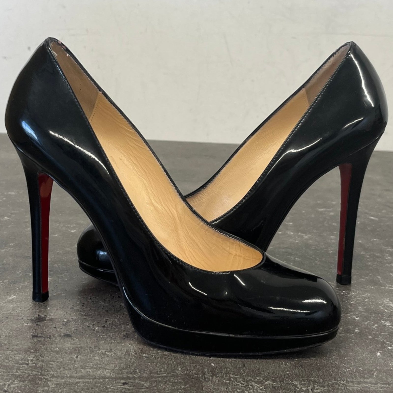 Women's Simple Pump Heels Black Size UK 2 / EU 35 - Photo 11