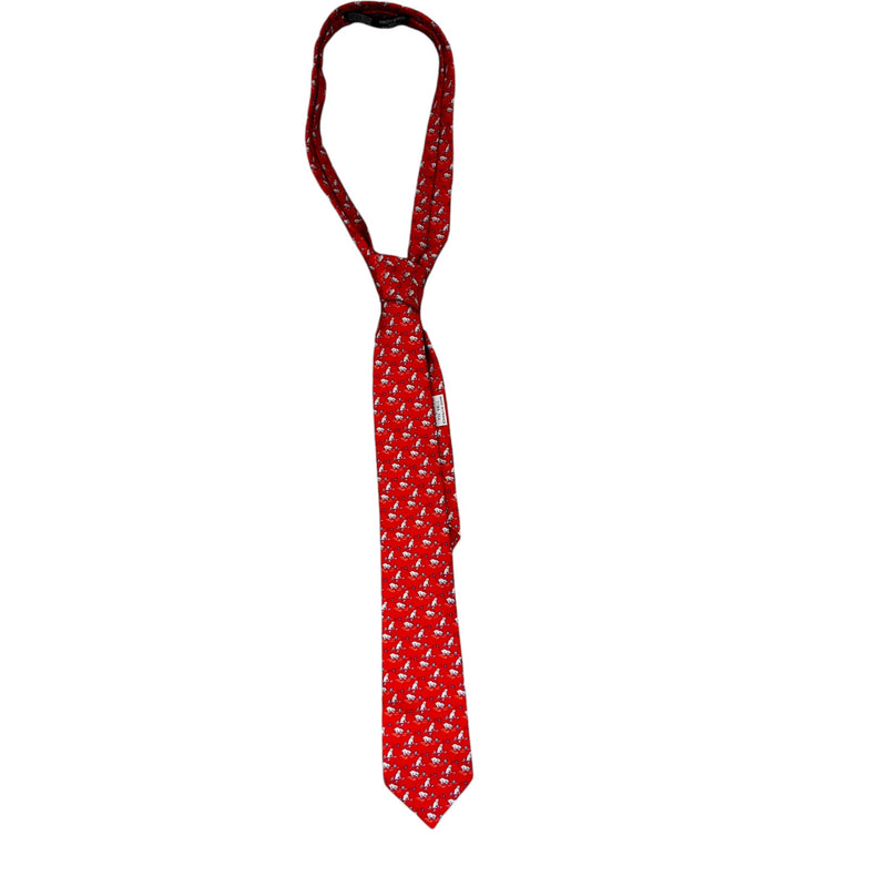 Men's Puppy Dream Tie Red