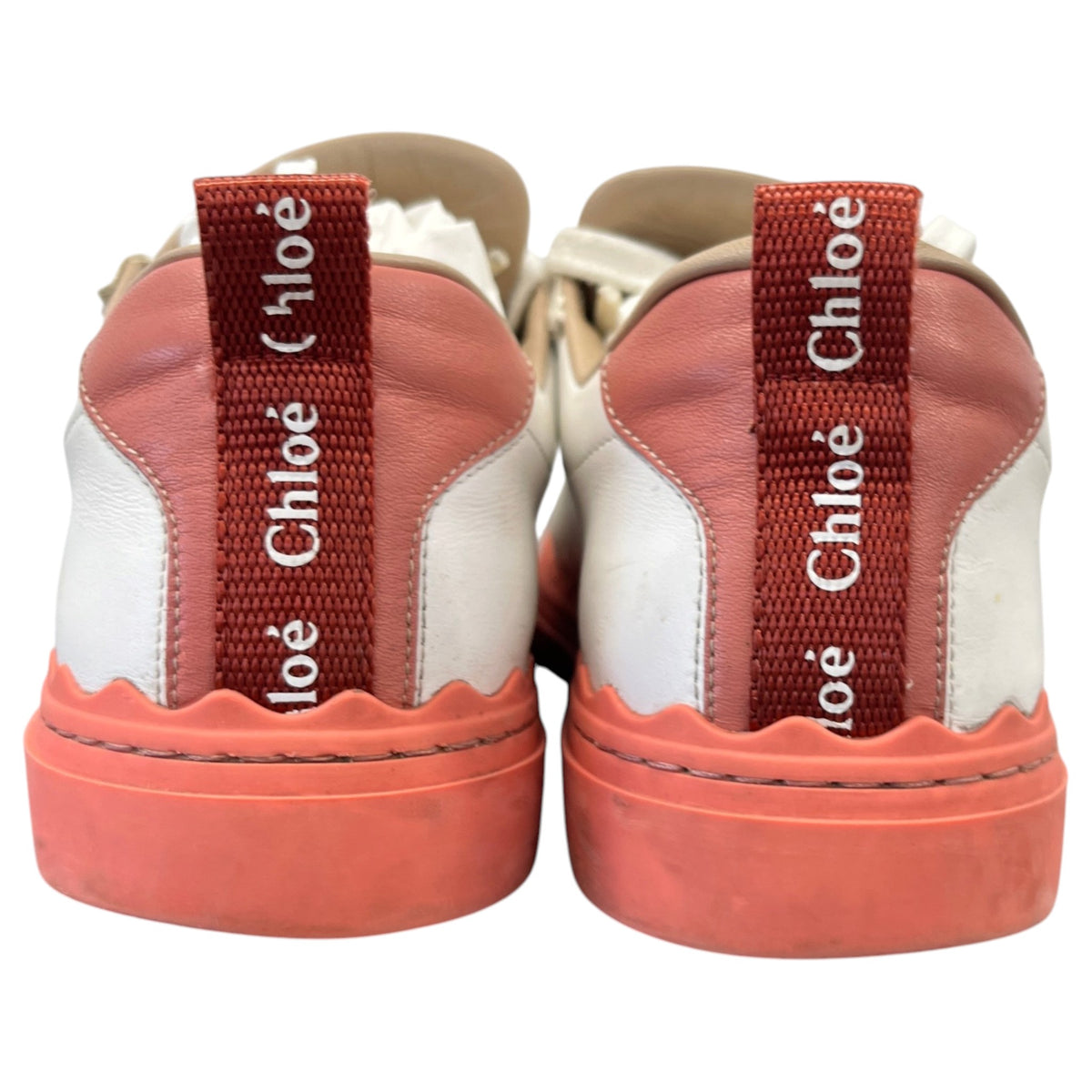Women's Lauren Low Trainers White Size UK 6 / EU 39 - Photo 7