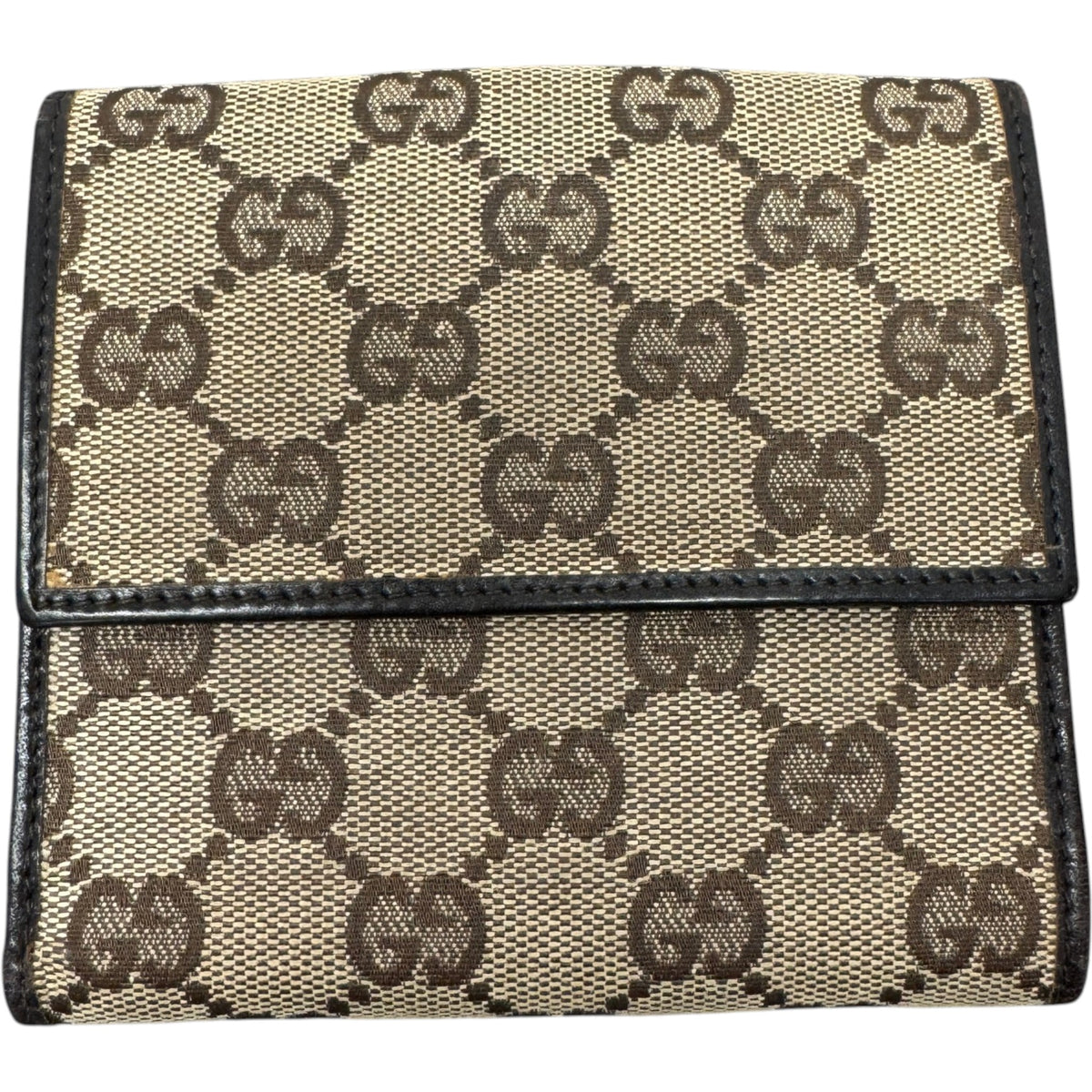 Women's GG Canvas Wallet Beige - Photo 2