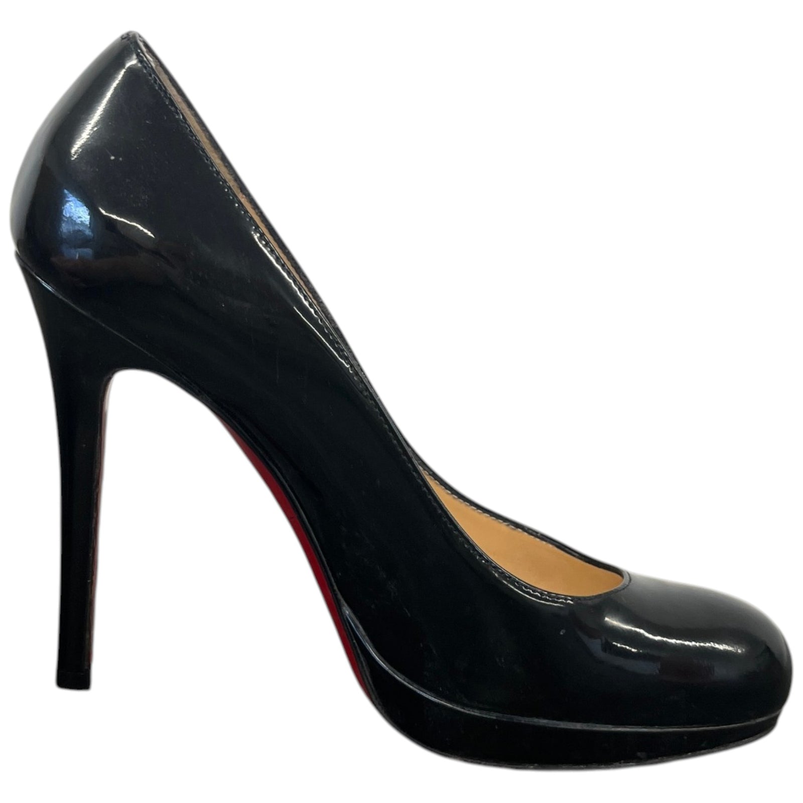 Women's Simple Pump Heels Black Size UK 2 / EU 35 - Photo 4
