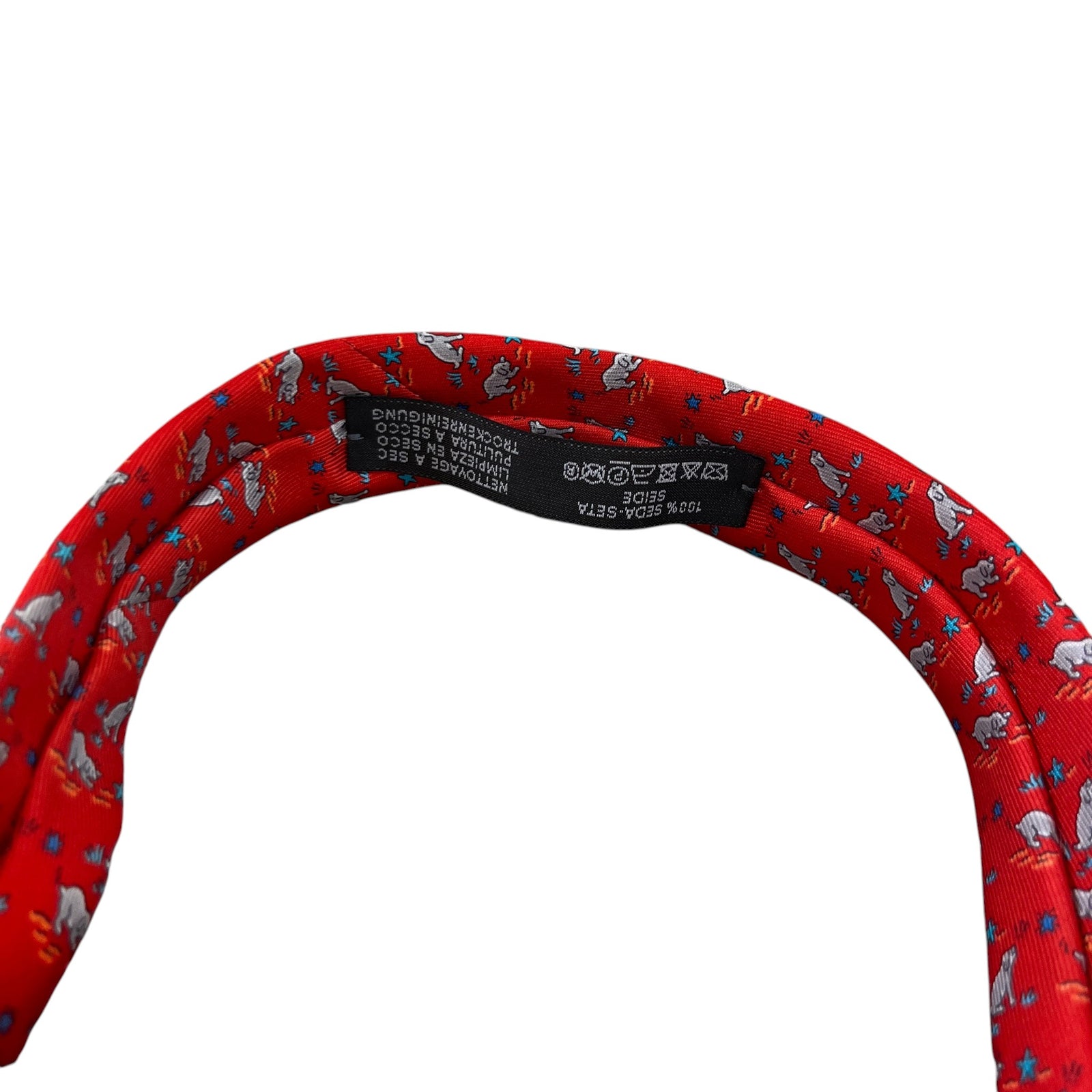 Men's Puppy Dream Tie Red - Photo 7