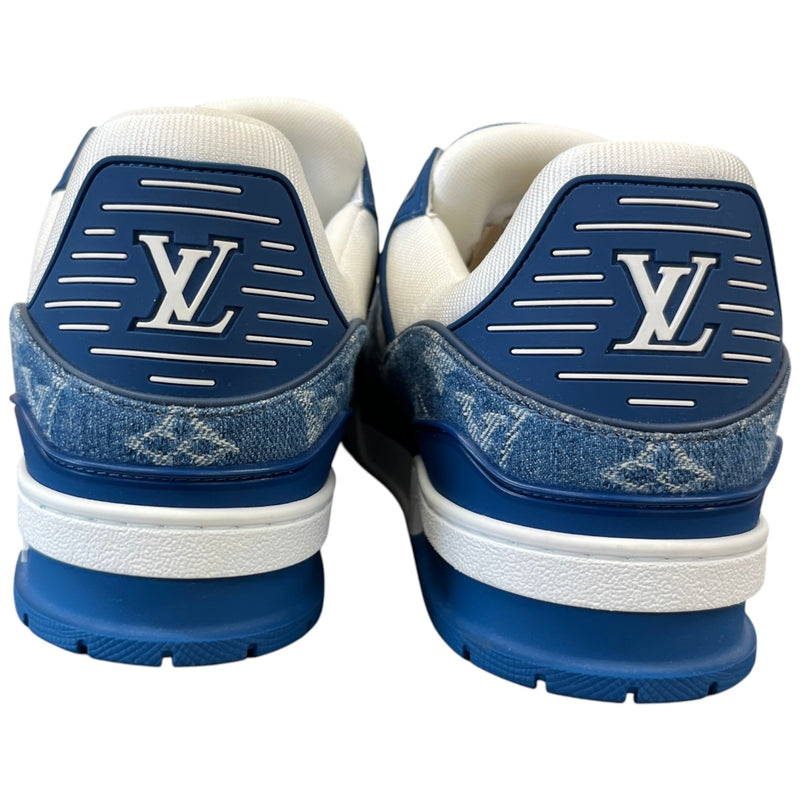 Men's Lv Denim Low Trainers Blue Size EU 41 / UK 7