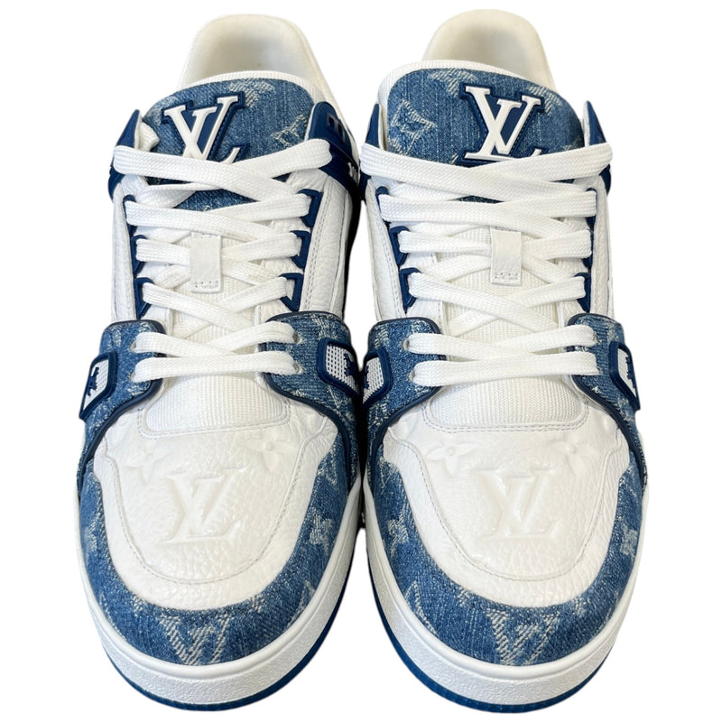 Men's Lv Denim Low Trainers Blue Size EU 41 / UK 7