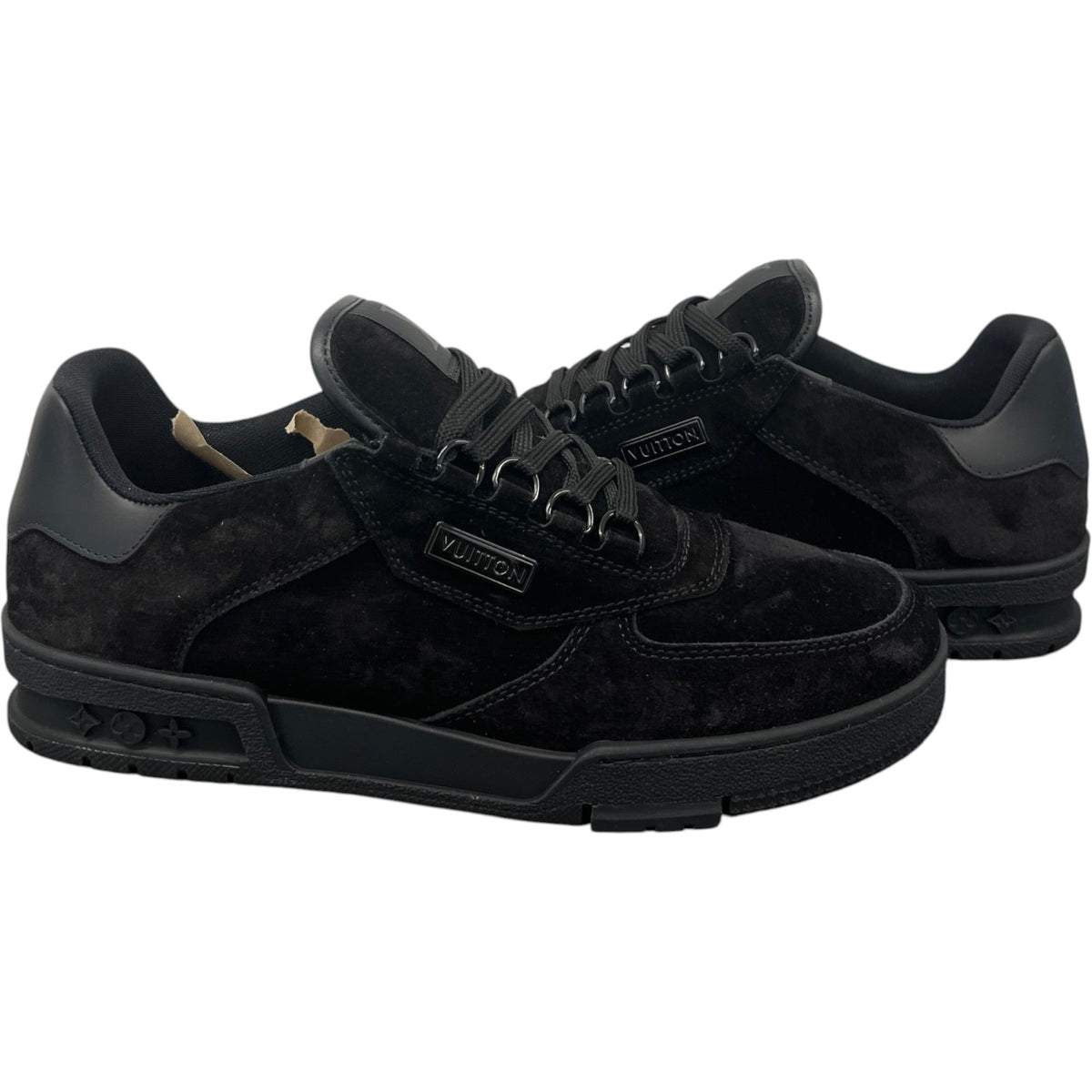 Men's LV Low Trainers Black Size UK 6.5 / EU 40.5 - Photo 2