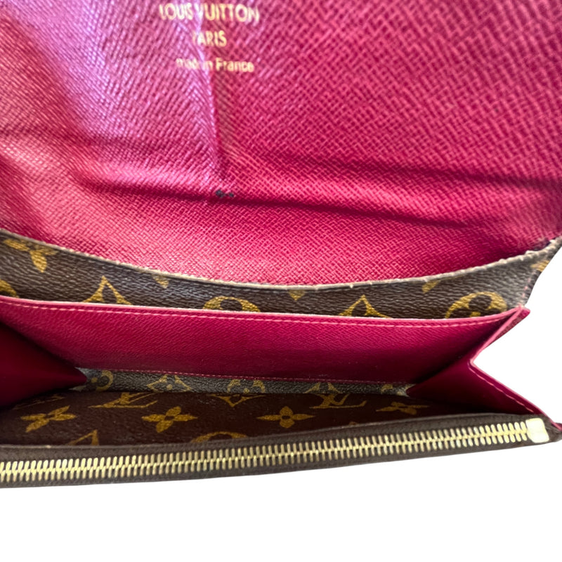 Women's Monogram Emilie Wallet Brown