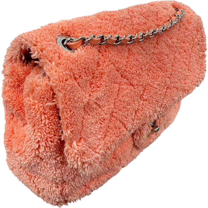 Women's Medium Coco Beach Flap Handbag Pink