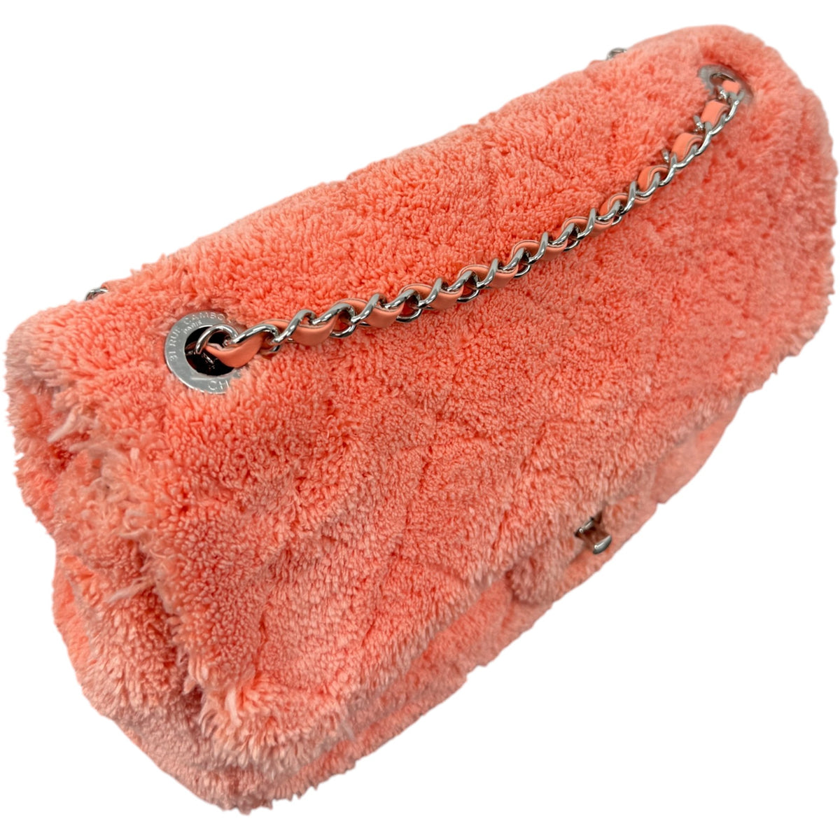 Women's Medium Coco Beach Flap Handbag Pink - Photo 5