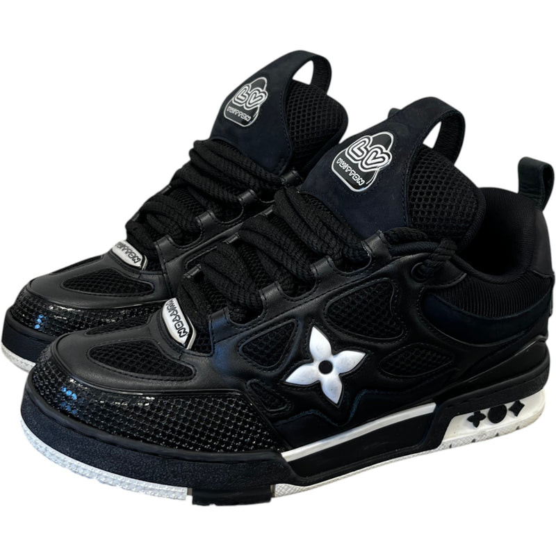 Men's Lv Skate Low Trainers Black Size EU 39.5 / UK 5.5