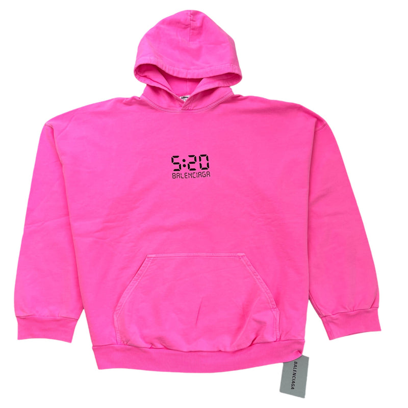Men's 5:20 Graphic Logo Hoodie Pink Size XXL