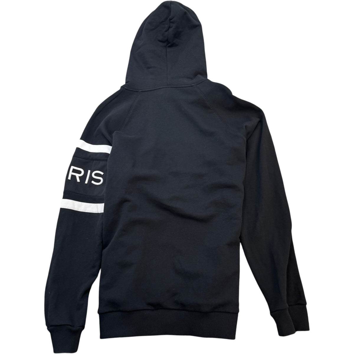 Men's Embroidered Logo Hoodie Black Size XL - Photo 2