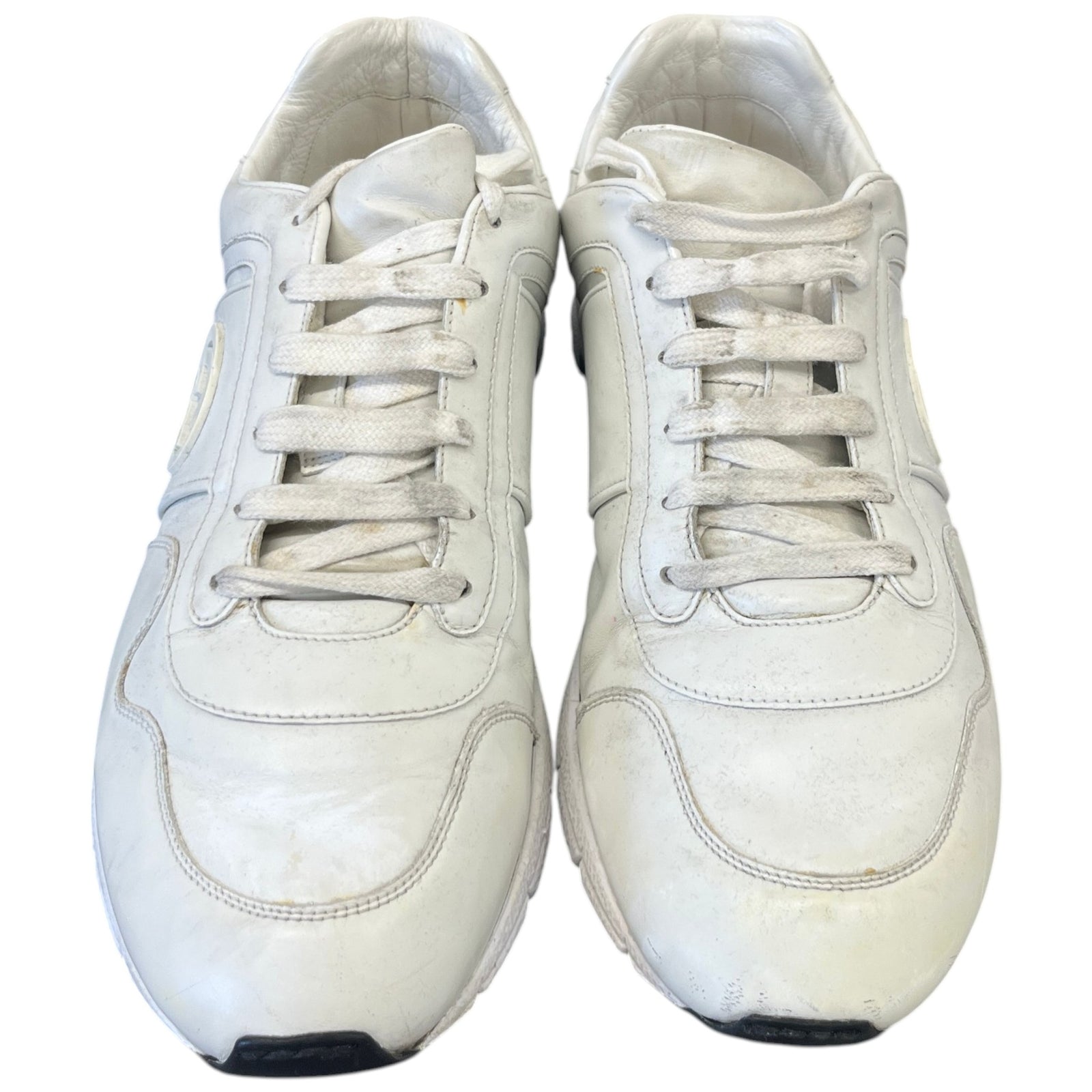 Men's Interlocking G Low Trainers White Size UK 8.5 / EU 42.5 - Photo 6