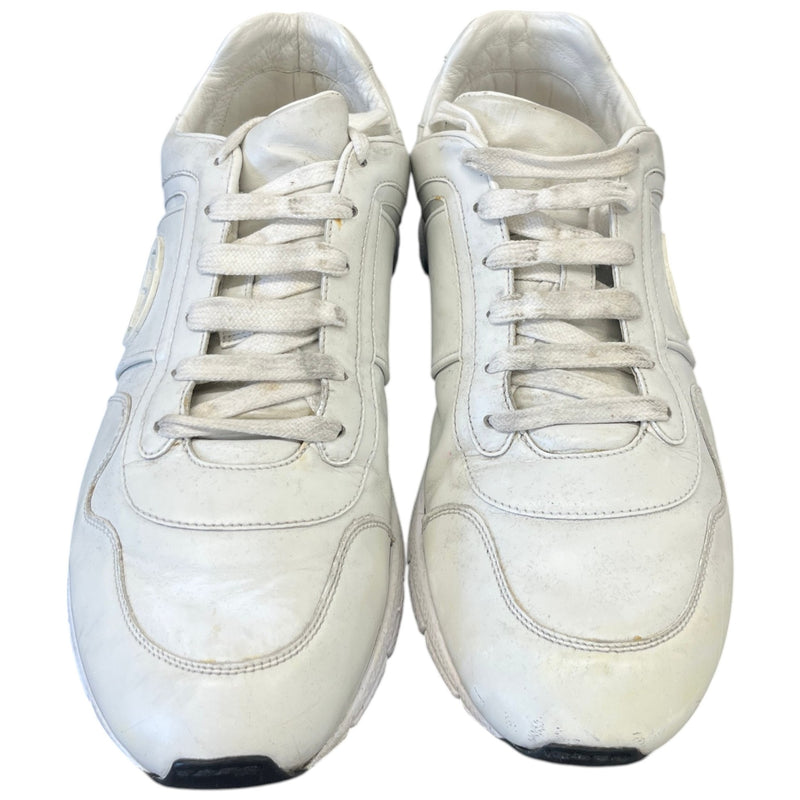 Men's Interlocking G Low Trainers White Size UK 8.5 / EU 42.5
