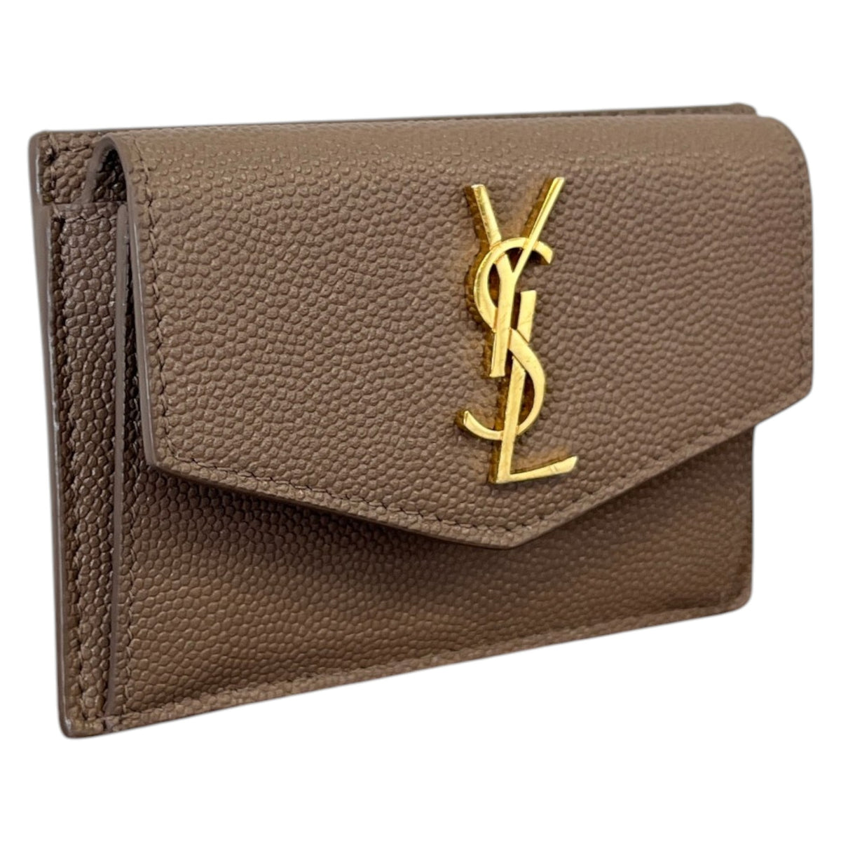 Women's Grain De Poudre Uptown Card Holder Brown - Photo 3