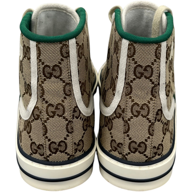 Men's GG Supreme High Trainers Beige Size UK 6.5 / EU 40.5