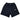 Men's Political Logo Print Shorts Black Size XXS
