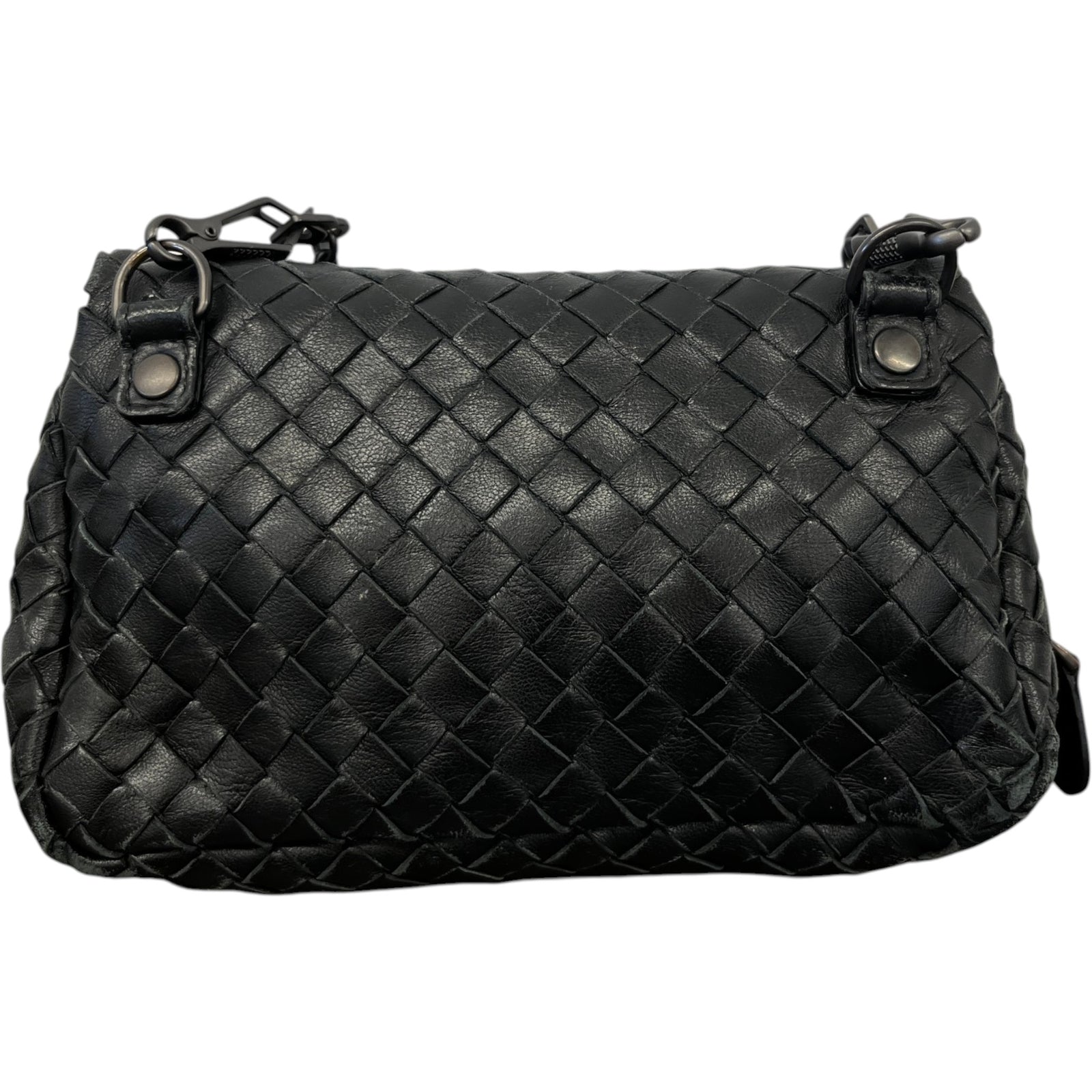 Women's Intrecciato Woven Olimpia Bag Black - Photo 3