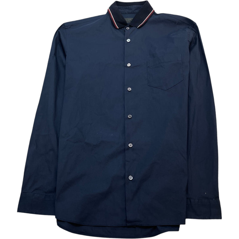 Men's Linea Rossa Long Sleeve Shirt Navy Size L