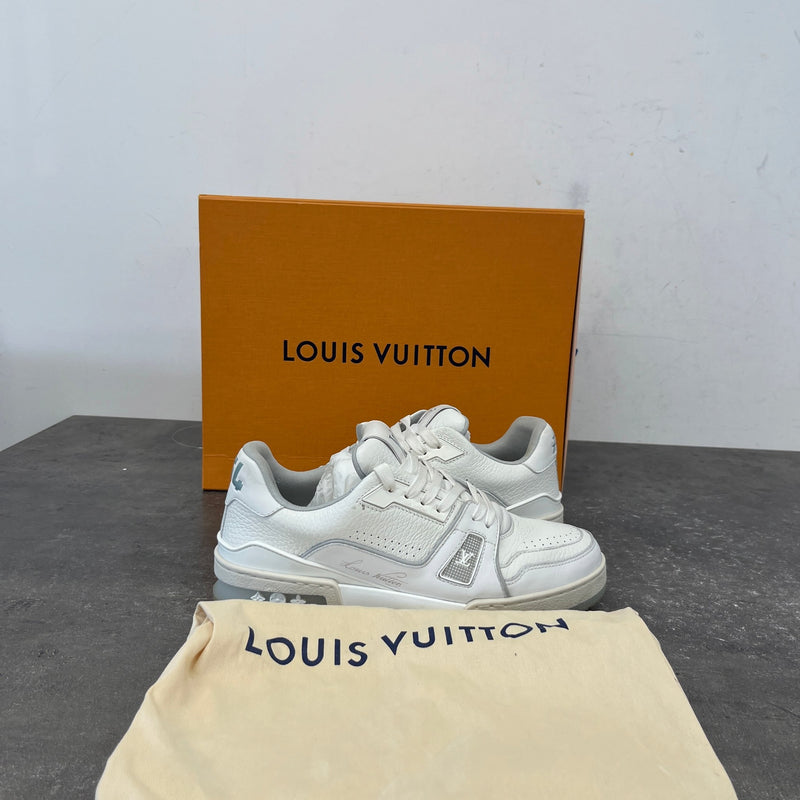 Men's LV Low Trainers White Size UK 6 / EU 40