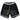 Men's Logo Print Basketball Swim Shorts Black Size S