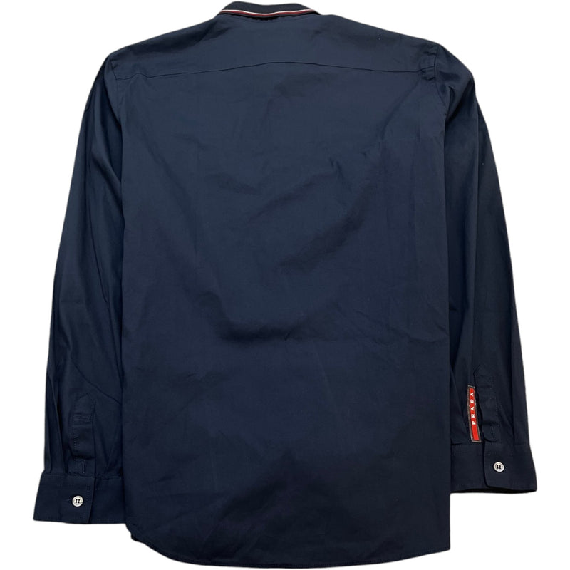 Men's Linea Rossa Long Sleeve Shirt Navy Size L