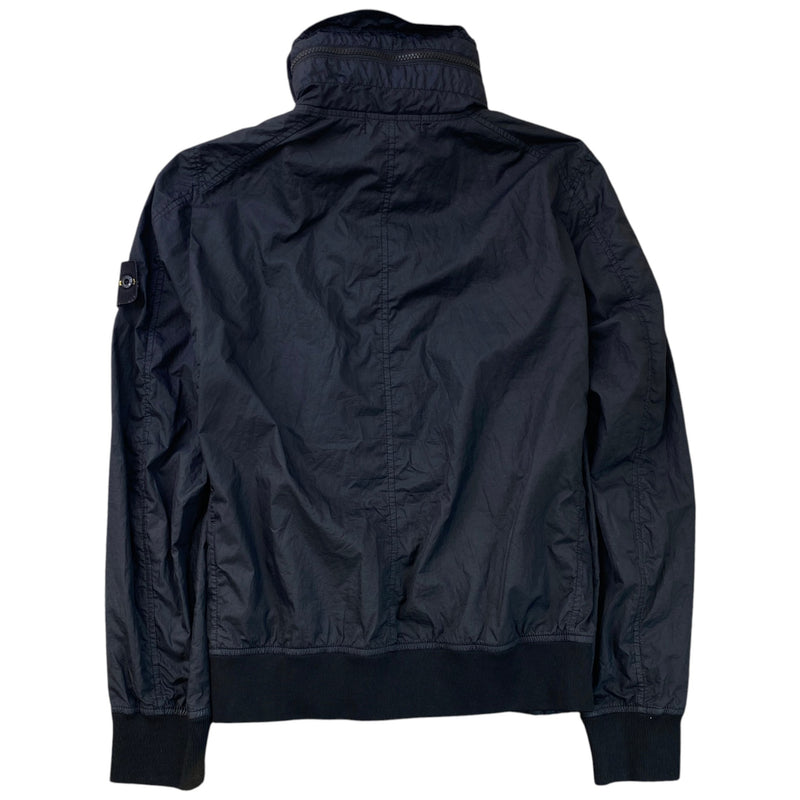 Men's Applique Logo Windbreaker Black Size S