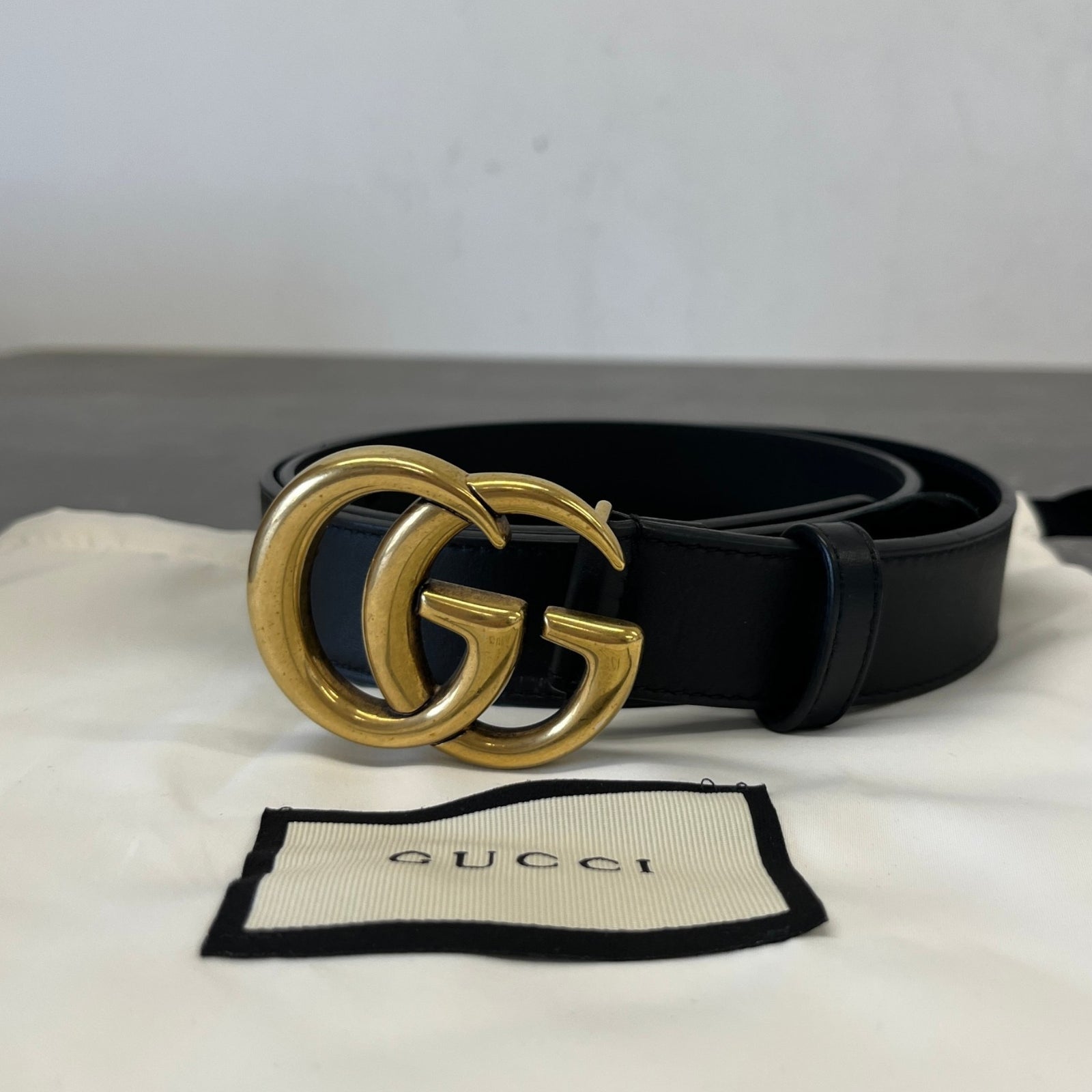 Women's GG Marmont Belt Black - Photo 7