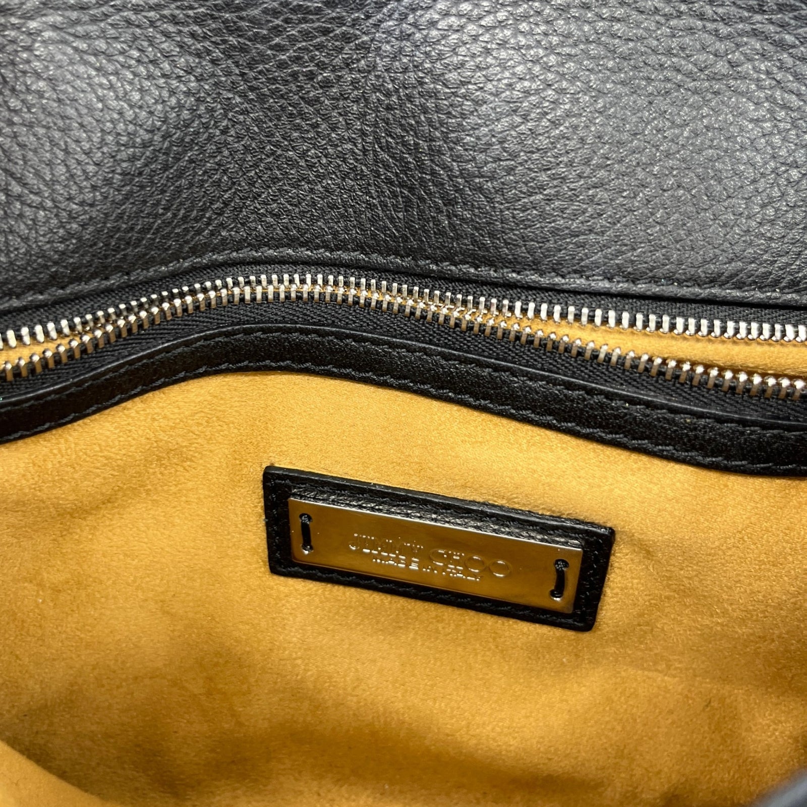 Women's Studded Leather Clutch Black - Photo 11