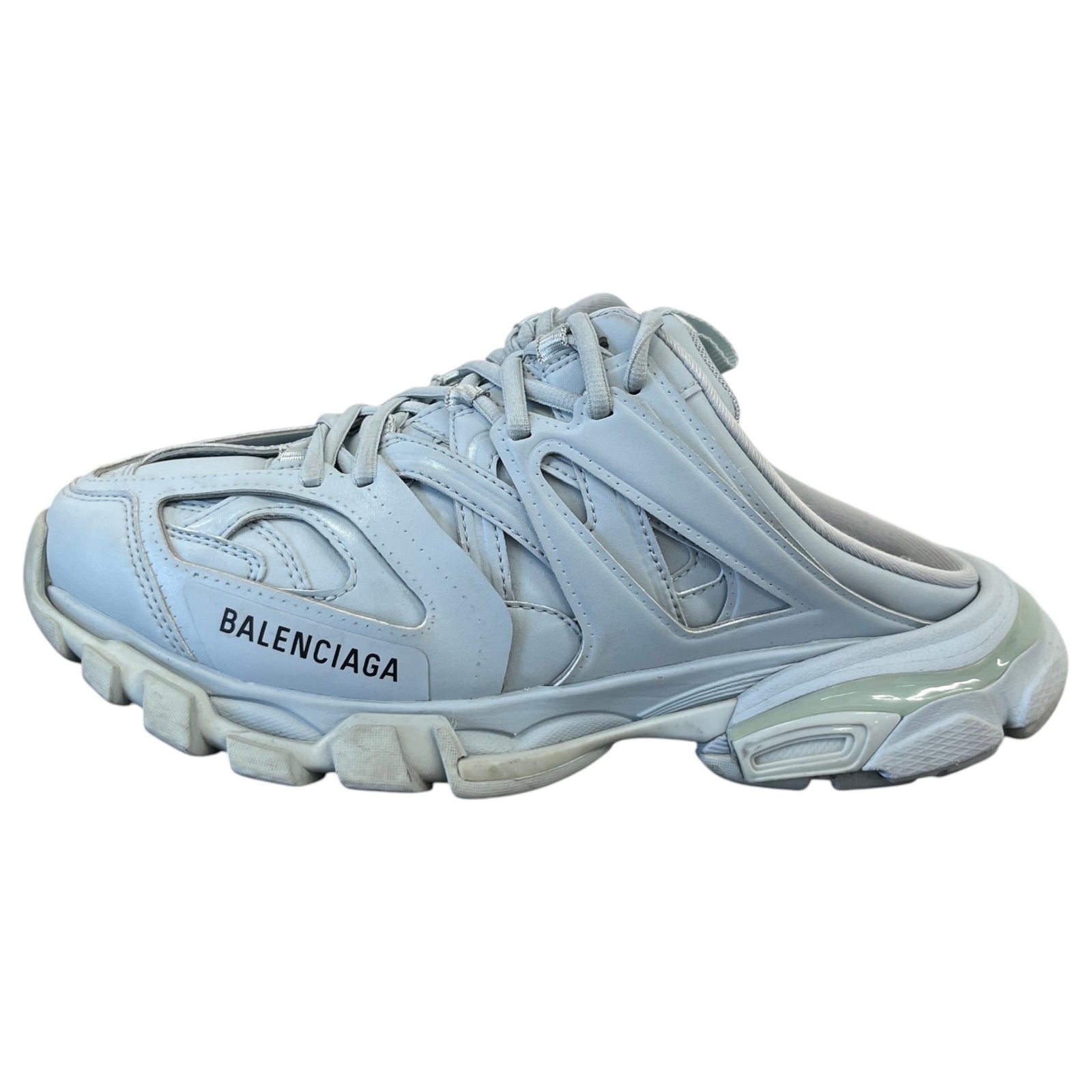 Men's Track Mule Low Trainers Blue Size UK 6 / EU 40 - Photo 5