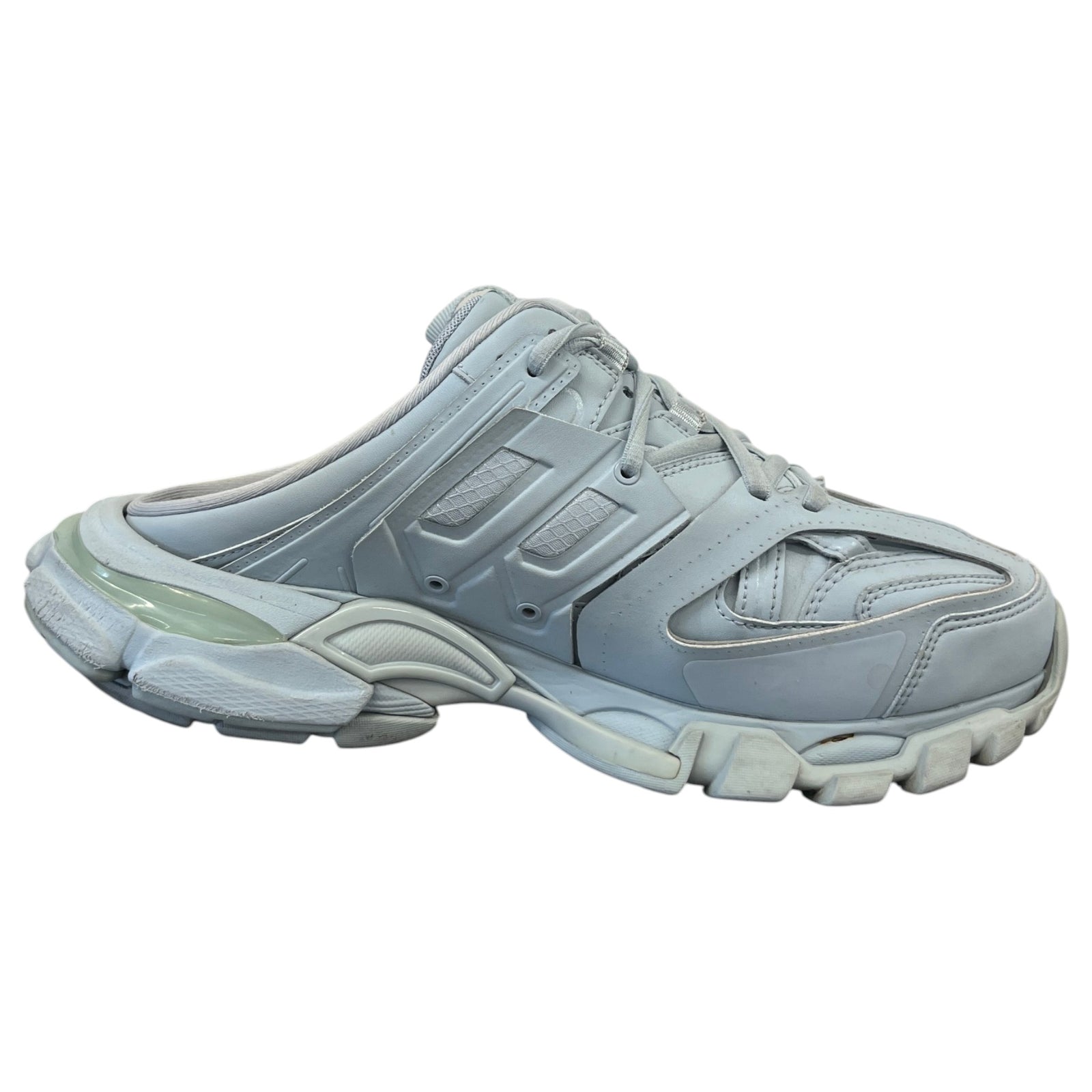 Men's Track Mule Low Trainers Blue Size UK 6 / EU 40 - Photo 4
