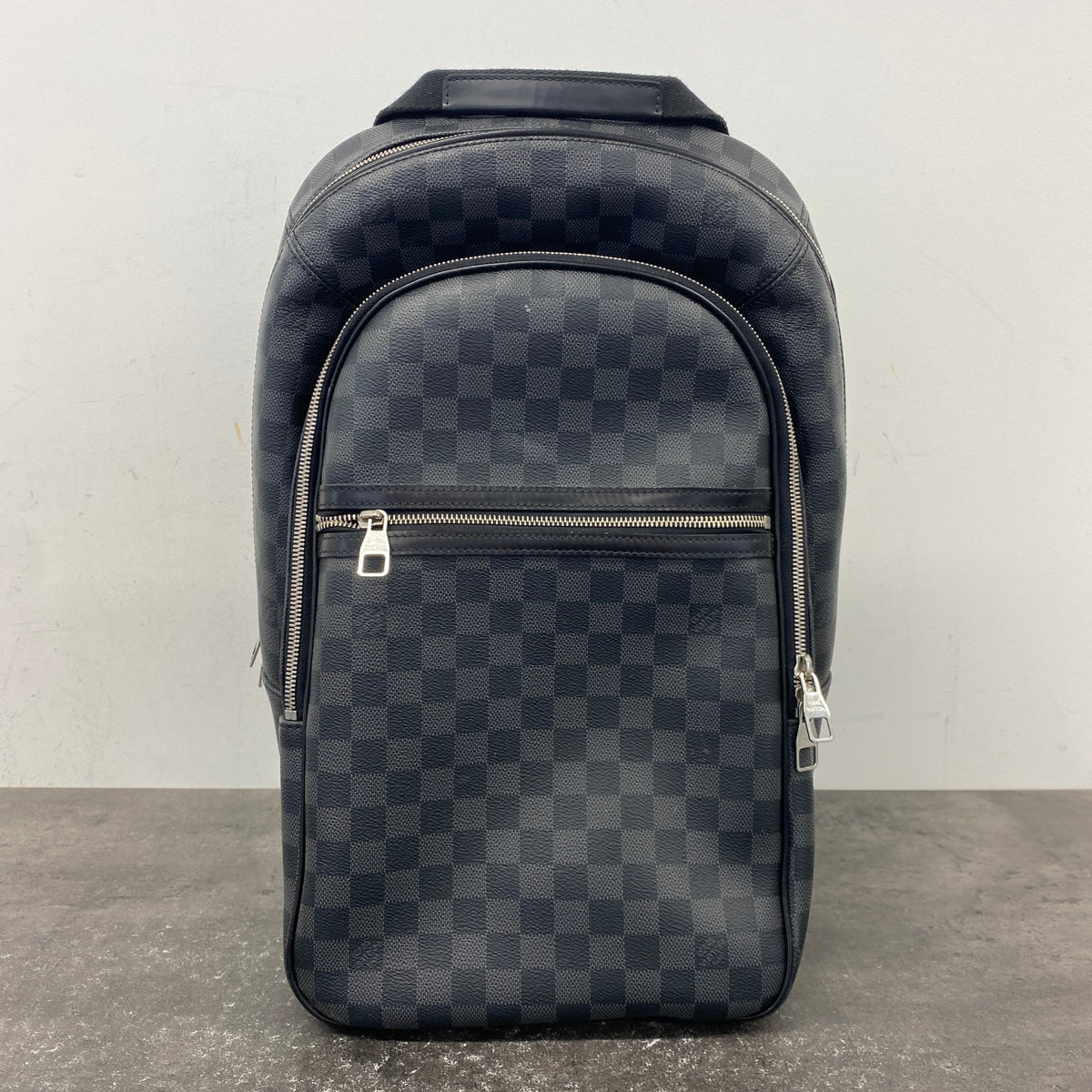Men's Damier Graphite Michael Backpack Grey - Photo 7