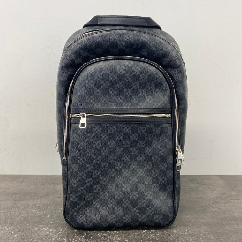 Men's Damier Graphite Michael Backpack Grey