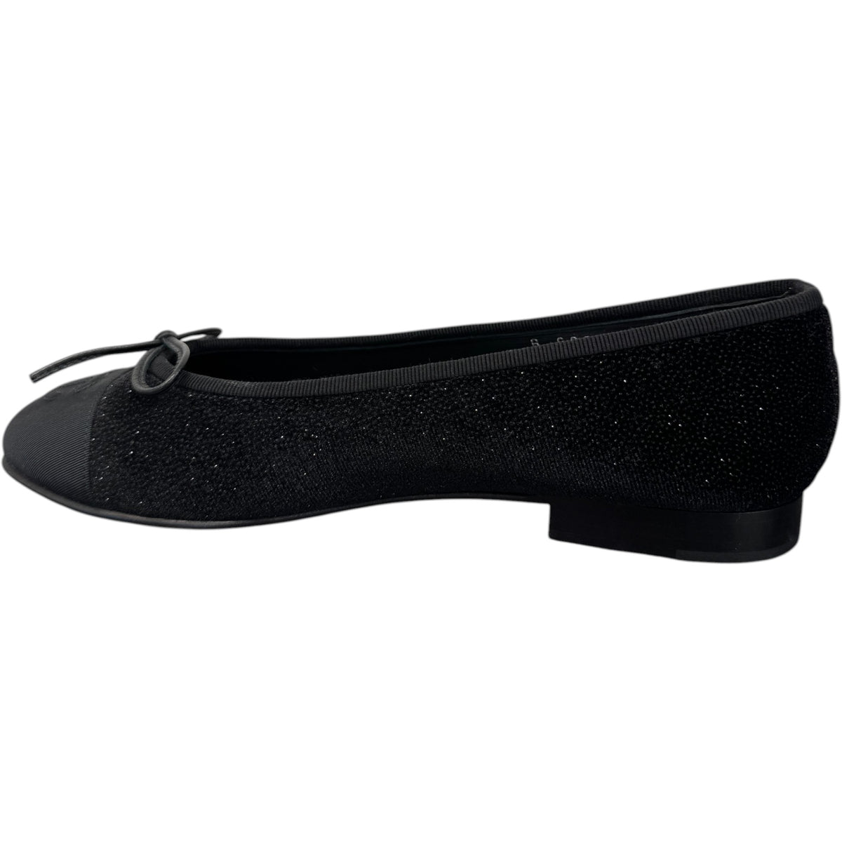 Women's CC Logo Glitter Mules Black Size UK 3.5 / EU 36.5 - Photo 2