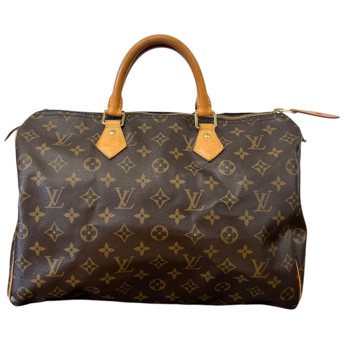 Women's Monogram Speedy 35 Handbag Brown - Photo 1