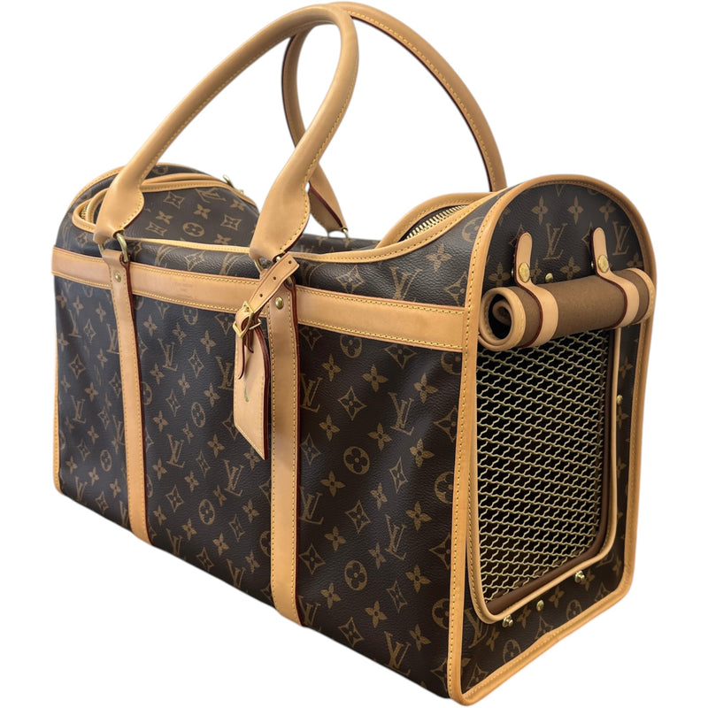 Women's Monogram Sac Chien 50 Travel Bag Brown