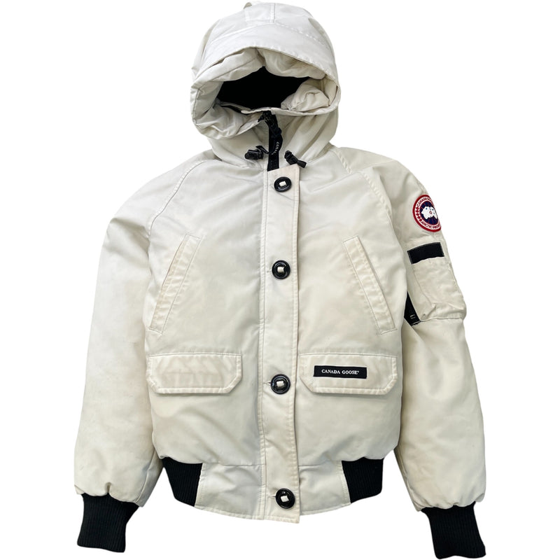 Women's Chilliwack Bomber Down Jacket White Size S