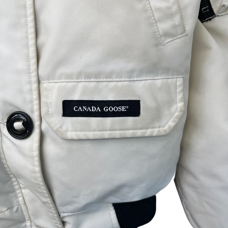 Women's Chilliwack Bomber Down Jacket White Size S