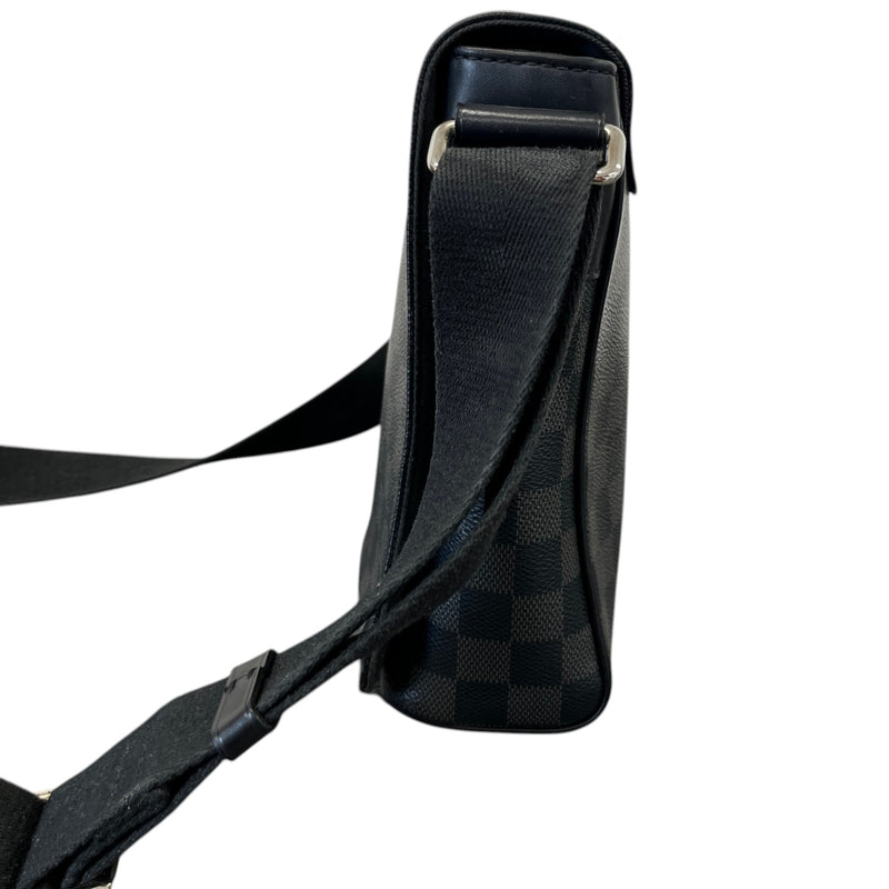 Men's Monogram Eclipse District Pm Messenger Bag Charcoal