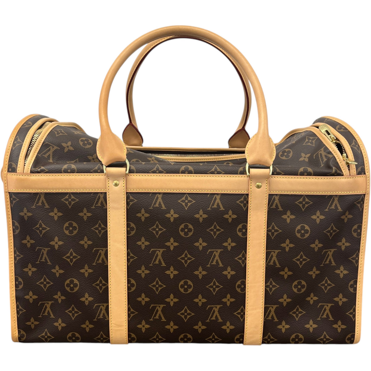 Women's Monogram Sac Chien 50 Travel Bag Brown - Photo 7