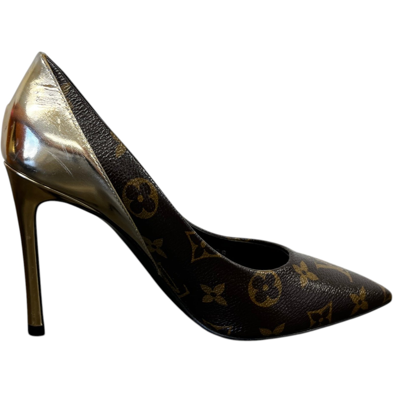 Women's Cherie Pumps Heels Brown Size EU 36.5 / UK 3.5 - Photo 4