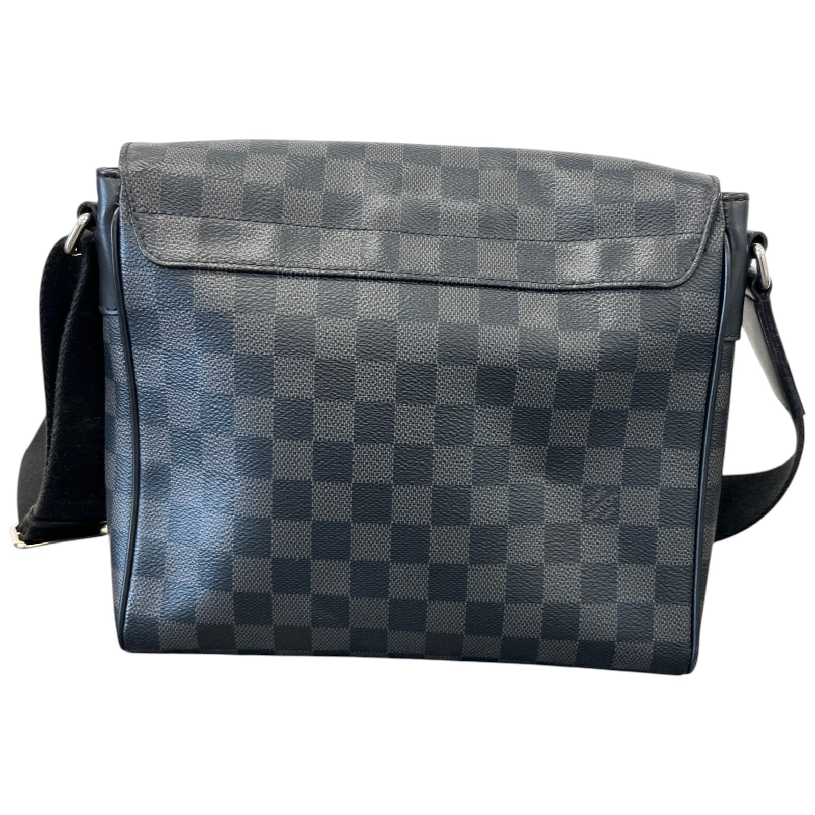 Men's Monogram Eclipse District Pm Messenger Bag Charcoal - Photo 3