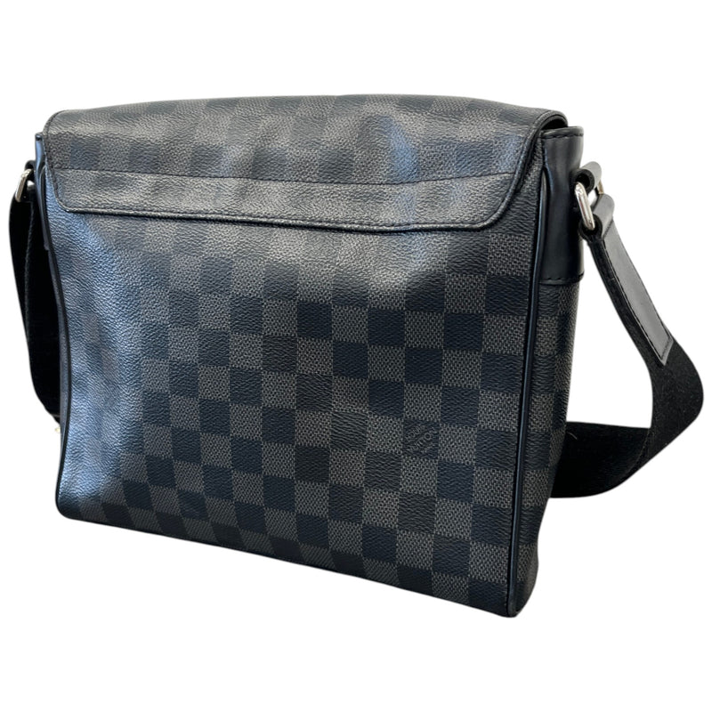 Men's Monogram Eclipse District Pm Messenger Bag Charcoal