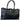 Women's Executive Leather Tote Bag Black