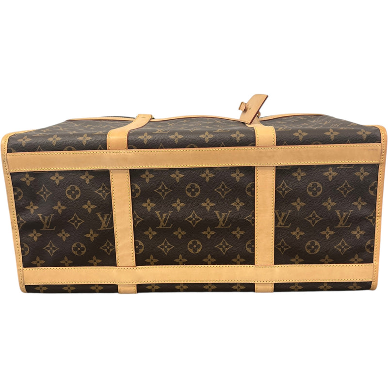 Women's Monogram Sac Chien 50 Travel Bag Brown